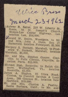 smith howard w real estate transaction