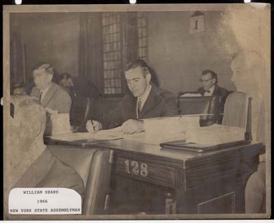 william sears nys assemblyman 1966