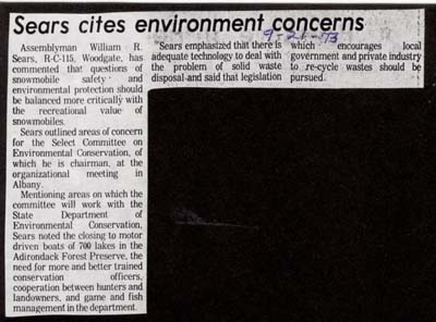 sears cites environment concerns