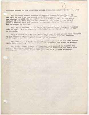 woodgate news boonville herald may16 1973