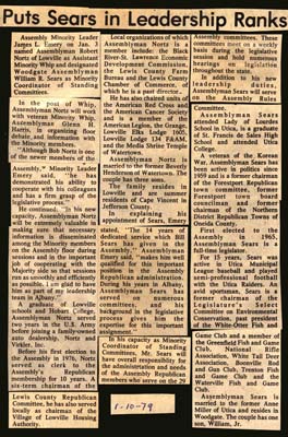sears in leadeship ranks january 10 1979