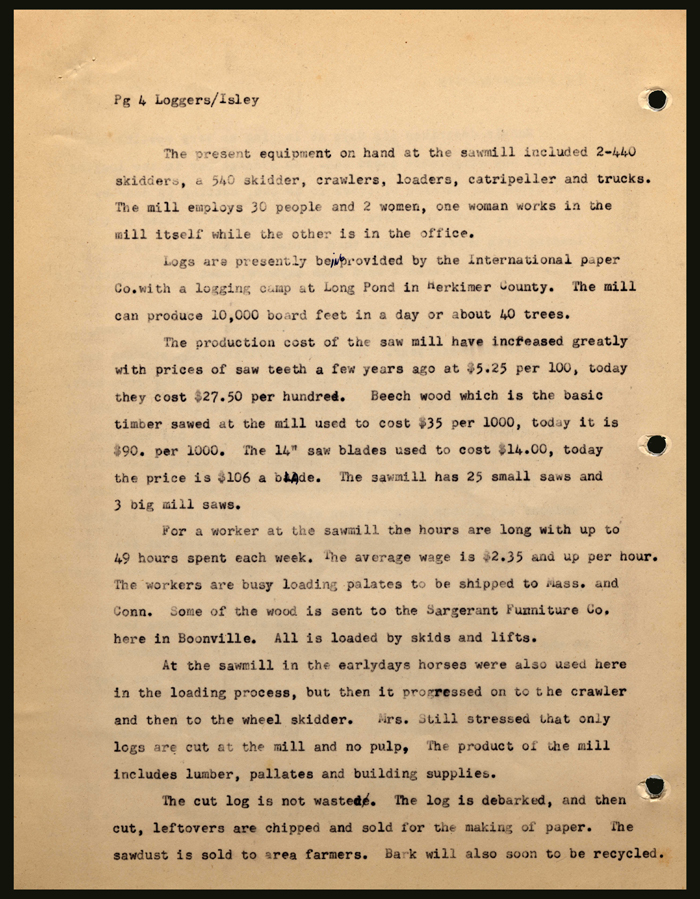 loggers and logging by john isley 1982 page 4
