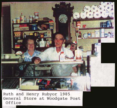 ruth and henry rubyor general store woodgate post office 1985 001