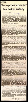 group has concern for lake safety september 7 1988