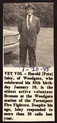 harold isely celebrates 85th birthday january 10 1988