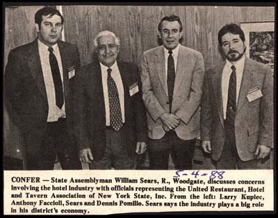 sears discusses concerns with hotel industry officials may 4 1988
