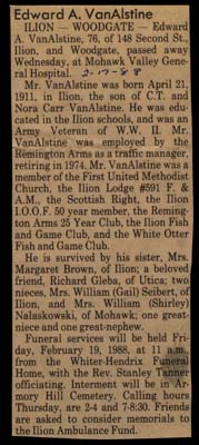 vanalstine edward a son of c t and nora carr vanalstine obit february 17 1988