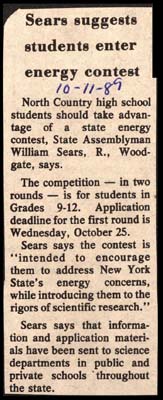 sears suggest students enter energy contest october 11 1989
