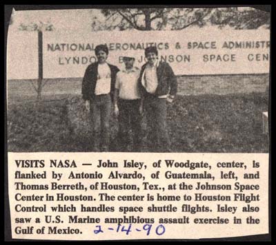john isley and friends at johnson space center in houston february 14 1990