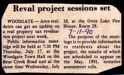 reval project sessions set july 11 1990