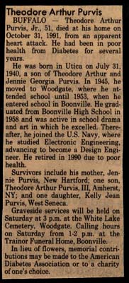purvis theodore arthur son of theodore arthur and jennie georgia purvis obit october 31 1991
