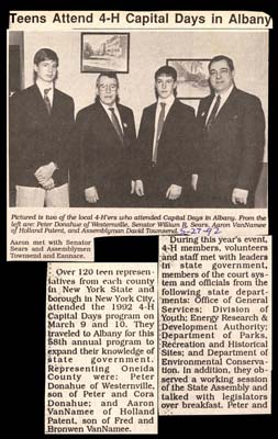 teens attend 4h capital days in albany may 27 1992