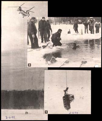 divers and helicopters join forces to save snow groomer february 11 1997 page 2