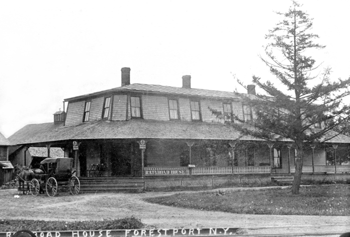043 fallon collection forestport ny railroad house