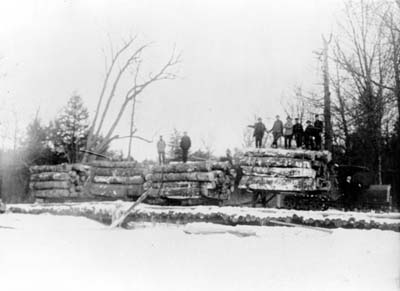 034 fallon collection adirondack logging