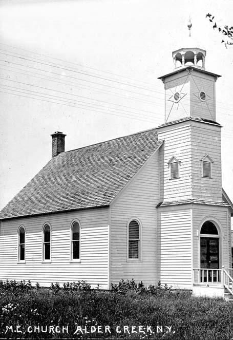 033 myers collection alder creek ny m e church