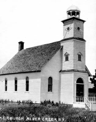043 myers collection alder creek ny m e church