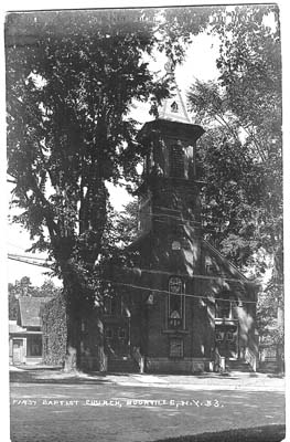 1 B First Baptist Church
