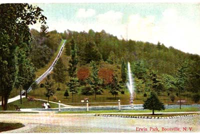 C 1 F Erwin Park stairs and pond
