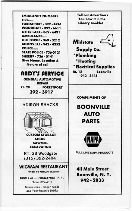 adirondack trail guide 1992 edition page 002