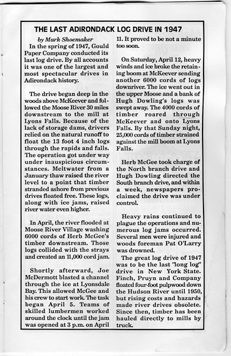adirondack trail guide 1993 edition page 010