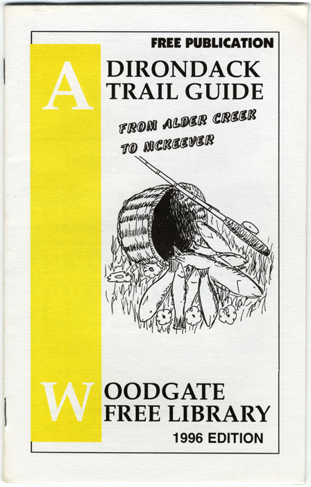 adirondack trail guide 1996 edition cover