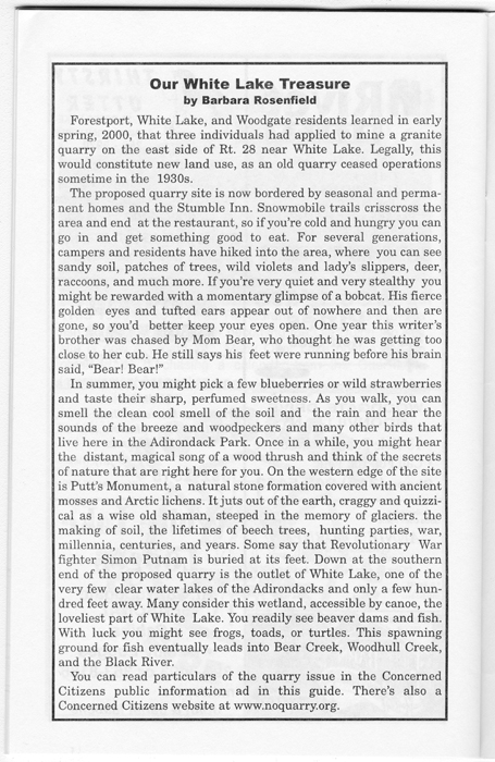 adirondack trail guide 2001 edition 10th anniversary page 029