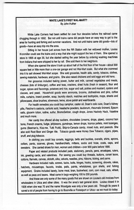 adirondack trail guide 2006 edition 15th anniversary page 003